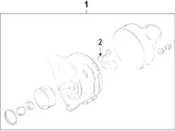 Genuine VW/Audi 06H903803G Voltage Regulator - Audi | 06H903803 06H903803C AU06H903803G
