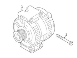 Genuine VW/Audi 06K903024CX Alternator - VW | 06J903023AX 06K903024AX VW06K903024CX