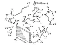 Genuine VW/Audi 06M121486E Coolant Pipe; Lower, Right - Audi | 06M121486D AU06M121486E