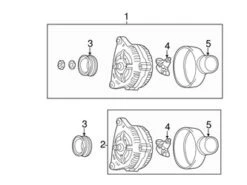Genuine VW/Audi 077903803D Voltage Regulator - Audi, VW | 077903803B VW077903803D