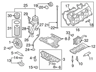 Genuine VW/Audi 079117015P Oil Cooler - Audi, VW | 079117015A VW079117015P 3 Genuine VW/Audi 079117015P Oil Cooler - Audi, VW | 079117015A VW079117015P