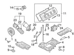 Genuine VW/Audi 079117021M Oil Cooler - Audi | 079117021L AU079117021M
