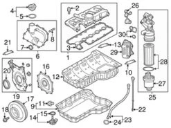 Genuine VW/Audi 07K117021D Oil Cooler - Audi | AU07K117021D