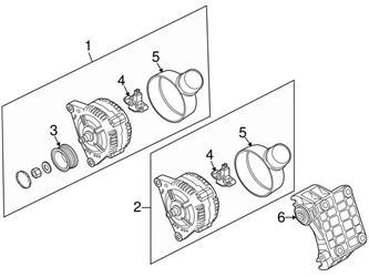 Genuine VW/Audi 07L903803D Voltage Regulator - Audi | 07L903803A AU07L903803D 3 Genuine VW/Audi 07L903803D Voltage Regulator - Audi | 07L903803A AU07L903803D