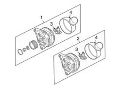 Genuine VW/Audi 07Z903803 Voltage Regulator - VW | VW07Z903803