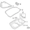 Genuine VW/Audi 09E325443A Transmission Filter Gasket/Seal - Audi | 09E325443 AU09E325443A