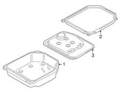 Genuine VW/Audi 09G325429 Auto Trans Filter - Audi, VW | VW09G325429
