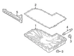 Genuine VW/Audi 0CK927413E Air Filter - Audi | 0CK927413B 0CK927413D AU0CK927413E