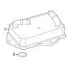 Genuine VW/Audi 0DD317019 Oil Cooler - Audi | AU0DD317019