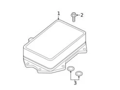 Genuine VW/Audi 0P2117015 Oil Cooler - Audi | AU0P2117015
