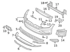Genuine VW/Audi 17A853666A9B9 Grille; Right - VW | VW17A853666A9B9