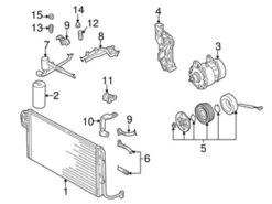 Genuine VW/Audi 1J0820803A AC Compressor - VW | VW1J0820803A