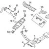 Genuine VW/Audi 1K0253047 Catalytic Converter Bracket - VW | VW1K0253047