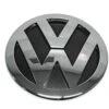 Genuine VW/Audi 1K5853630ULM Emblem; Rear Decklid; Chrome/Black - VW | 1K5853630FCS