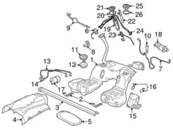 Genuine VW/Audi 3D0201511A Fuel Filter - VW | 3D0201511 VW3D0201511A