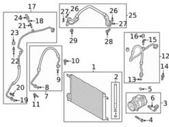 Genuine VW/Audi 3Q0816803 AC Compressor - VW | 3Q0816803D VW3Q0816803