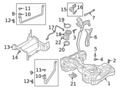 Genuine VW/Audi 3Q0919087E Fuel Pump, Electric - VW | 3Q0919087Q VW3Q0919087E
