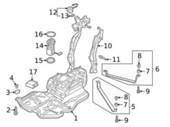 Genuine VW/Audi 3QF919051E Fuel Pump, Electric - VW | VW3QF919051E