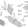 Genuine VW/Audi 420121252B Radiator; Left Outer, Right, Left, Right Outer - Audi | 420121252 420121252A AU420121252B