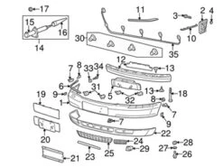 Genuine VW/Audi 4D0853683K3FZ Grille; Left Outer - Audi | AU4D0853683K3FZ