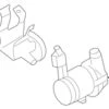 Genuine VW/Audi 4E0121305 Water Pump Bracket - Audi | AU4E0121305