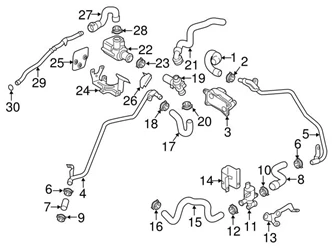 Genuine VW/Audi 4G0121485BH Coolant Pipe; Rear Right - Audi | AU4G0121485BH 3 Genuine VW/Audi 4G0121485BH Coolant Pipe; Rear Right - Audi | AU4G0121485BH