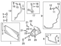 Genuine VW/Audi 4G0260403T A/C Condenser - Audi | 4G0260403F 4G0260403K AU4G0260403T