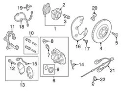 Genuine VW/Audi 4G0615124K Brake Caliper; Front Right - Audi | 4G0615124 4G0615124C 4G0615124H AU4G0615124K