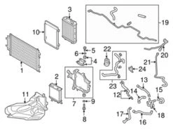 Genuine VW/Audi 4H0121568 Coolant Pipe - Audi | AU4H0121568