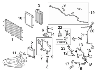 Genuine VW/Audi 4H0121568 Coolant Pipe - Audi | AU4H0121568 3 Genuine VW/Audi 4H0121568 Coolant Pipe - Audi | AU4H0121568