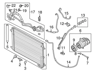 Genuine VW/Audi 4H0260403L A/C Condenser - Audi | 4H0260403E AU4H0260403L 3 Genuine VW/Audi 4H0260403L A/C Condenser - Audi | 4H0260403E AU4H0260403L