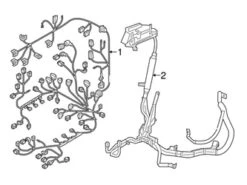 Genuine VW/Audi 4H0971224AE Positive Battery Junction Block Cable - Audi | AU4H0971224AE