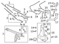 Genuine VW/Audi 4KL998002A Wiper Blade Assembly; Front | AU4KL998002A