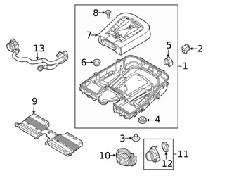 Genuine VW/Audi 4M0133843G Air Filter - Audi | 4M0133843E AU4M0133843G 3 Genuine VW/Audi 4M0133843G Air Filter - Audi | 4M0133843E AU4M0133843G