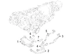 Genuine VW/Audi 4M0317021J Oil Cooler - Audi | AU4M0317021J
