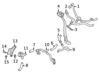 Genuine VW/Audi 4N0121313A Water Pump Bracket - Audi | AU4N0121313A 3 Genuine VW/Audi 4N0121313A Water Pump Bracket - Audi | AU4N0121313A