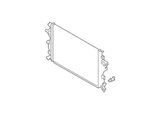 Genuine VW/Audi 4S0121212A Radiator; Rear Left - Audi | AU4S0121212A 3 Genuine VW/Audi 4S0121212A Radiator; Rear Left - Audi | AU4S0121212A