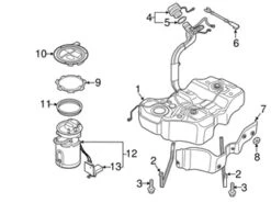 Genuine VW/Audi 561919050B Fuel Pump, Electric - VW | VW561919050B