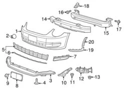 Genuine VW/Audi 5C5853671SZLL Grille - VW | VW5C5853671SZLL