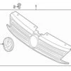 Genuine VW/Audi 5C6853651NLQI Grille - VW | VW5C6853651NLQI -Brembo Shop VW 5C6853651NLQI