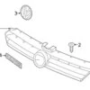 Genuine VW/Audi 5GM853651AMZLL Grille - VW | VW5GM853651AMZLL