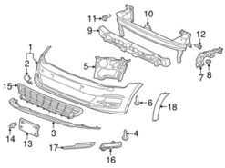 Genuine VW/Audi 5GM853671BJPH Grille - VW | VW5GM853671BJPH