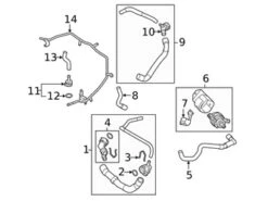 Genuine VW/Audi 5Q0121653B Engine Water Pump Insulator; Left - Audi, VW | VW5Q0121653B