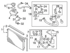 Genuine VW/Audi 5Q0122291K Radiator Coolant Hose Adapter; Lower, Right - Audi, VW | VW5Q0122291K