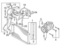 Genuine VW/Audi 5Q0816411BF A/C Condenser - Audi, VW | 5Q0816411AJ 5Q0816411AN 5Q0816411N VW5Q0816411BF