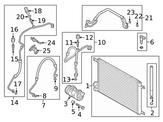 Genuine VW/Audi 5Q0820803M AC Compressor - Audi, VW | 5Q0820803L 5Q0820803Q VW5Q0820803M 3 Genuine VW/Audi 5Q0820803M AC Compressor - Audi, VW | 5Q0820803L 5Q0820803Q VW5Q0820803M