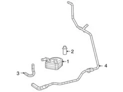 Genuine VW/Audi 7B0117021A Oil Cooler - VW | VW7B0117021A