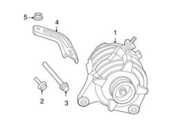 Genuine VW/Audi 7B0903015B Alternator - VW | 7B0903015 VW7B0903015B