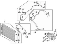 Genuine VW/Audi 7N0816803E AC Compressor - VW | 7N0816803C VW7N0816803E