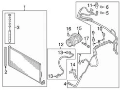 Genuine VW/Audi 7P0820411B A/C Condenser - VW | 7P0820411A VW7P0820411B